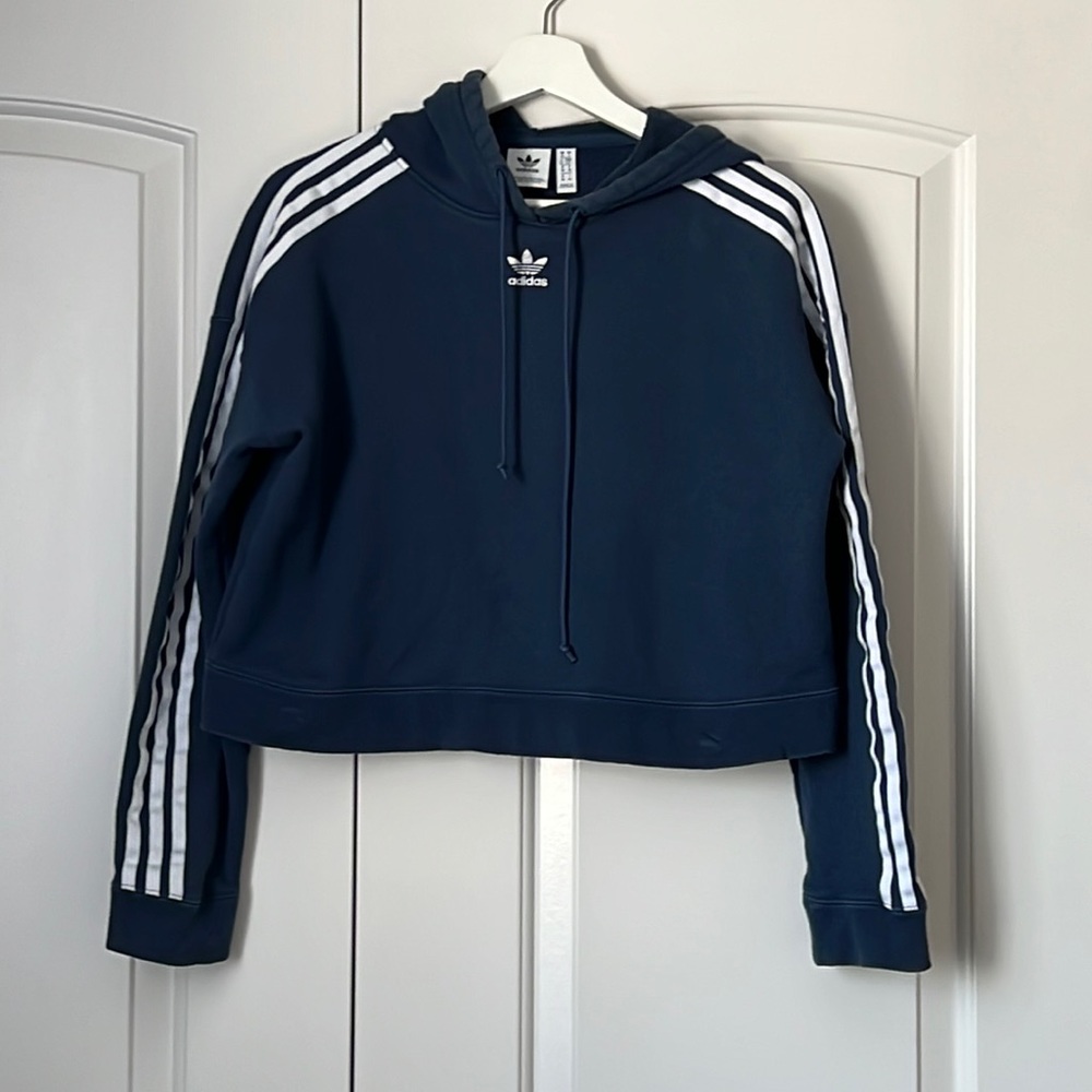 Adidas Cropped Hoodie